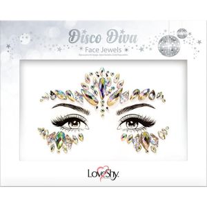 Festival gezicht steentjes - Face Jewels - Make up - Glitter - Disco Diva