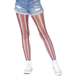 Americana striped pantyhose