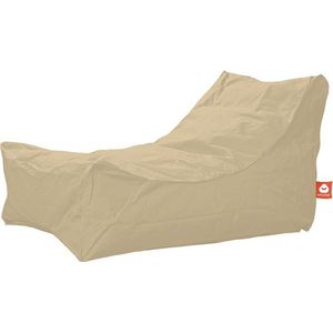 Whoober loungestoel zitzak Bali outdoor beige - Wasbaar - Voor binnen en buiten