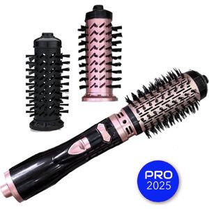 Roterende Airstyler Pro - Fohnborstel Roterend - Hairwrap - Voor Lang En Kort Haar - Krultang 2 in 1