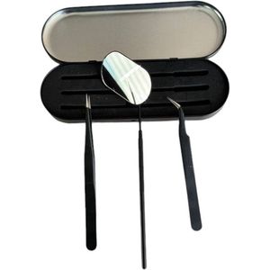 Wimper extension pincetten set Zwart - Wimperextensions