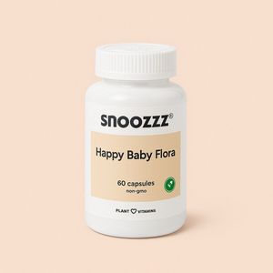 Snoozzz Happy Baby Flora - Probiotica voor baby en moeder - 60 Capsules