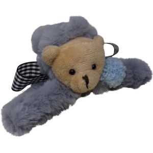 Jessidress® Meisjes Haarklem Haarclip Sterke Haarklemmen met Beertje - Blauw