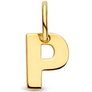 Letter Hanger - Geelgoud - Massief 14 Karaat Goud