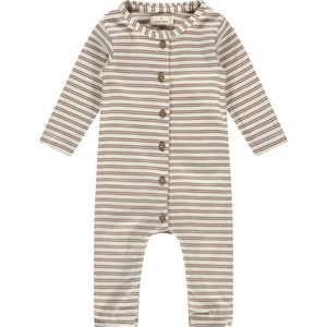 A Tiny Story baby suit long sleeve Unisex Boxpak - coffee - Maat 56