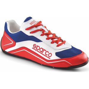 Sparco S-pole sneakers Zwart-Rood - maat 42