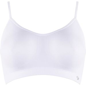Guy de France - Seamless BH zonder beugel - duopak wit - S