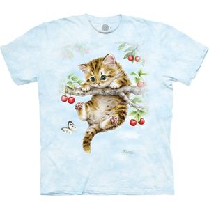 The Mountain Adult Unisex T-Shirt - Cherry Kitten