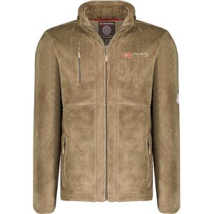Geographical Norway Fleece Vest Upload Met Rits Heren Taupe - L