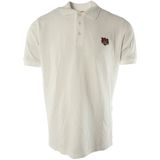 Kenzo - Lucky Tiger - Poloshirt - Wit - Katoen - Korte Mouwen