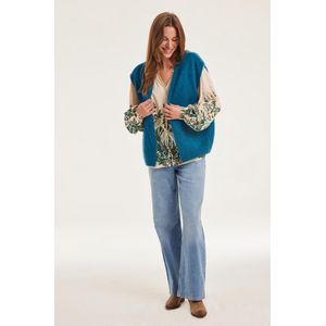 DIDI Dames Gilet Scala Lagoon blue maat 38/40