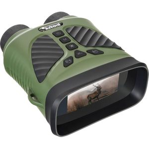 Lightweight Handheld Day and Night Vision Binoculars with Photo and Video Recorder - Atom Digital DNB200