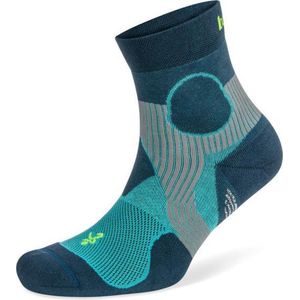 Balega -  Athletic Running Support Quarter Sokken Unisex - Blauw/ Legioen Blauw - XL