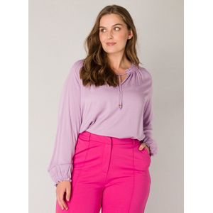Yesta Loose Fit Pantalon Fuchsia