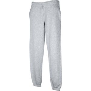 Fruit of the Loom - Classic Elastische Joggingbroek - Heather Grey - S