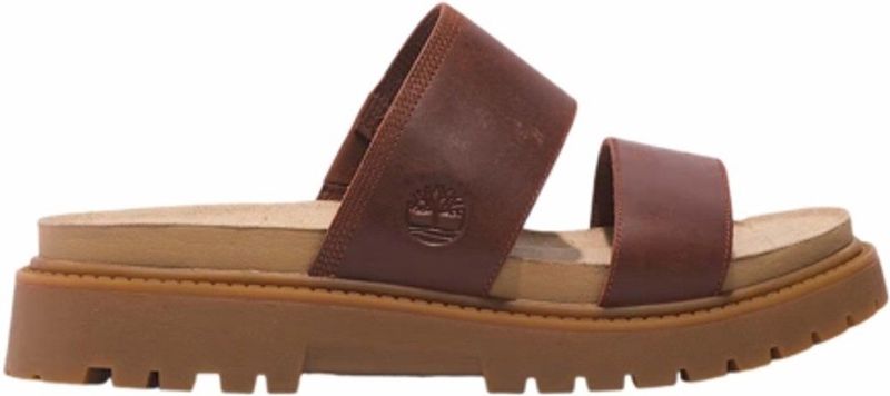 Timberland - Clairemont Way Slide - Slipper - Donkerrood