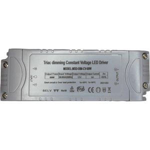 LED Dimbare driver-voeding 12volt-60w