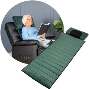 Felman Remedy Massage System Incl. Beschermhoes - Massagekussen - Shiatsu - Warmtetherapie - 170 x 55 cm