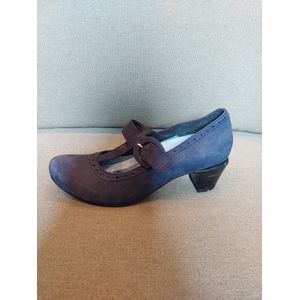 WOLKY 7906 / Tune / pump / hakschoen / donker blauw / maat 41