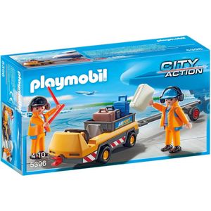 Playmobil Luchtverkeersleiders met bagagetransport - 5396