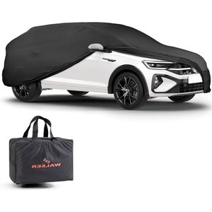 Car Indoor Stretch Basic Winter Dustproof Garage Tarpaulin Cover for Car SUV S Black