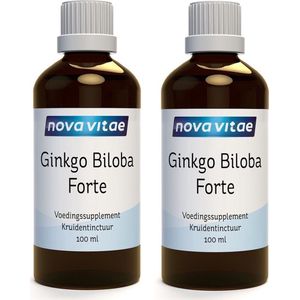 Nova Vitae - Ginkgo Biloba - Forte - Tinctuur - 200 ml