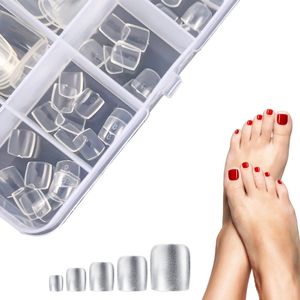 Kunstnagels - Set Van 450 Nagels - Hoge Kwaliteit - Matte Afwerking - Nepnagels Tenen