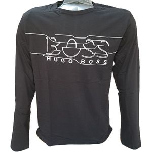 Hugo Boss | Long sleeve logo | Zwart | XL