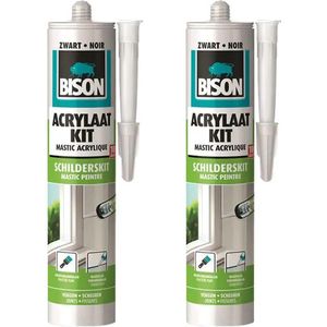 Acrylaatkit-zwart-2 stuks - KD set