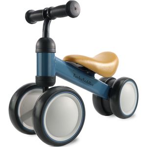 LifeGoods TurboToddler Loopfiets - Speelgoed Vanaf 1 jaar - Kinderstep - Marineblauw