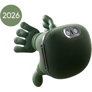 Jumalu 3-in-1 Nekmassage Apparaat – Warmtefunctie – Nek, Schouders & Rug – Draadloos & Draagbaar – Verwarmde Massagehand – Ergonomisch Design