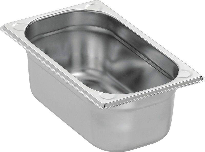 GN-Bakken - Roestvrij Chroom-Nikkelstaal - Zijdemat Oppervlak