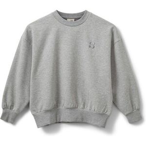 Sofie Schnoor - Sweater Elisy - grijs - Maat 128