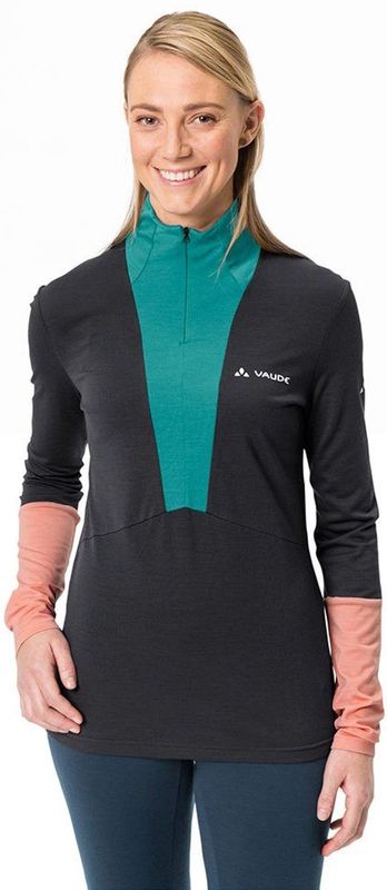 Vaude - Monviso Wool - Gebreide Trui - Zwart - Dames