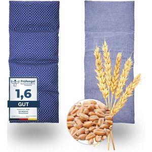 Warmtekussen en Koudekussen voor Rug, Schouders en Nek - 100% Katoen, Wasbare Hoes, 20 x 53 cm