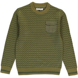 RE-GEN Trui Dark Olive Maat 152 - 148645