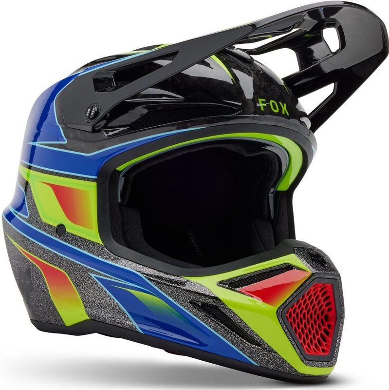 FOX - V3 RS Acric MIPS - Crosshelm - Multicolor Rood