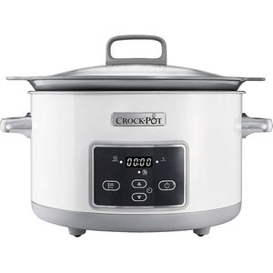 Crock-Pot DuraCeramic CR026 Sauté Slow Cooker 5L Wit