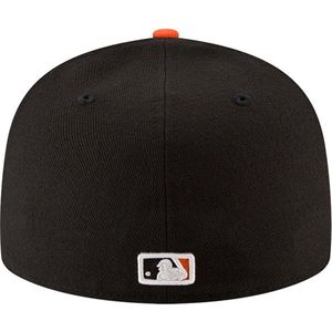 San Francisco Giants Fitted Cap Black Orange Cap Maat : 7/1.8
