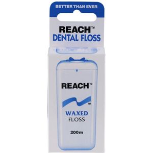 Johnson & Johnson REACH Waxed Floss - Flosdraad - 200m 3-pack