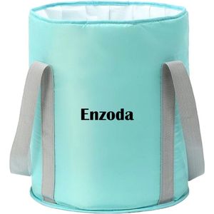 Enzoda Voetenbad - Voetbad Inclusief Opbergtas - Geïsoleerde Bodem - Nieuwe Vijf Lagen Oplossing - Maat L
