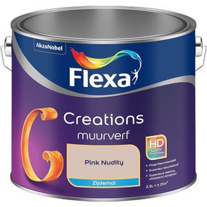 Flexa - Creations Muurverf Zijdemat - Pink Nudity - Mengverf - 2.5 Liter