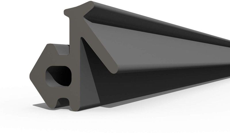 DQ-PP - S-834X - Raamafdichting - Zwart - Rubberen Afdichtingstape - 10 m