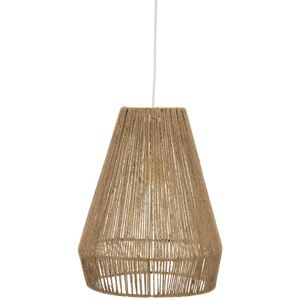 Atmosphera Hanglamp Palm Natuur - Lamp - Dia 34 cm - Jute - Caramel bruin