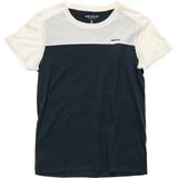 Devold - Classic Linear - T-shirt - Wit Blauw - Merinowol