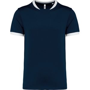SportT-shirt Unisex S Proact Ronde hals Korte mouw Sporty Navy 100% Polyester