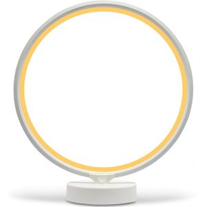 LIROMA - Daglichtlamp - Lichttherapielamp - ⌀ 32 - 10.000 LUX - USB poort - 3 Kleuren - Bureaulamp