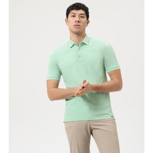 OLYMP Polo Level 5 Casual - slim fit polo - limoen groen - Maat: M