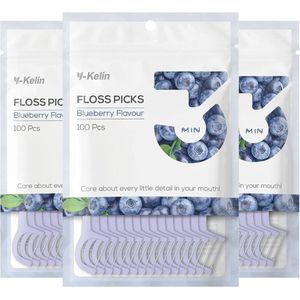 Tandflossers en Tandenstokers - 100 Stuks Flos Picks voor Grondige Tandreiniging