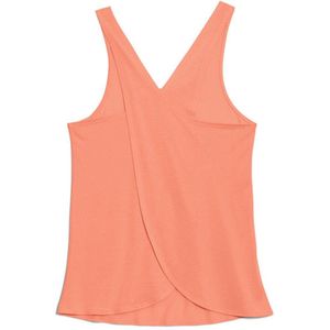 Fitnessvest voor dames, yogavest voor dames, los rugloos spiervest, racevest, zomerfitnessvest - roze